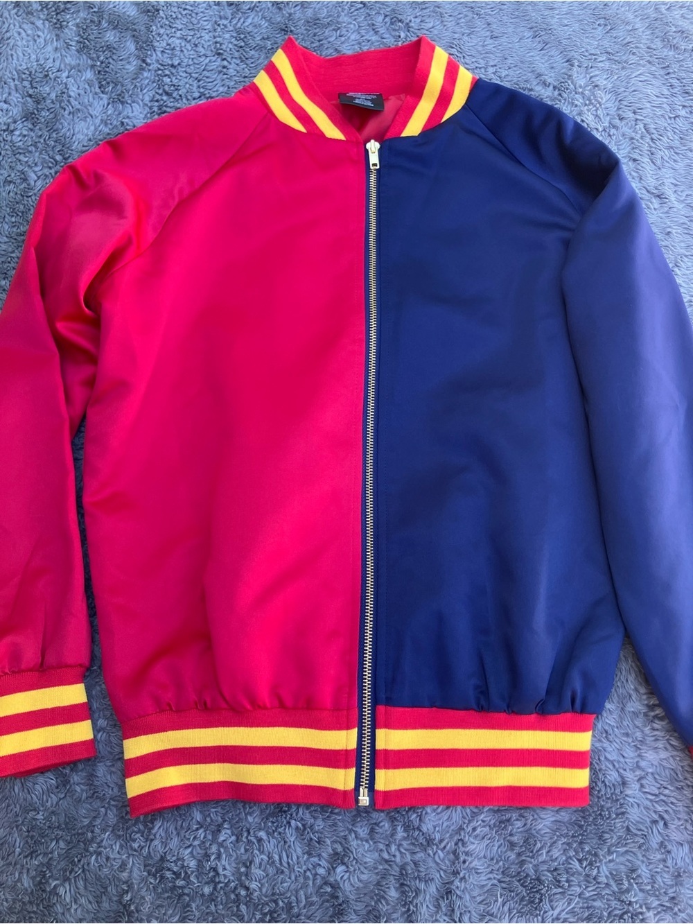 NWT Suicide Squad Harley Quinn Satin Bomber Jacket Size S - Picture 10 of 11